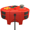 Retro-Bit Tribute 64 Wired USB Controller (Red) top