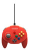 Retro-Bit Tribute 64 Wired USB Controller (Red) front