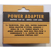 Power Adapter Multisystem 10V 2A