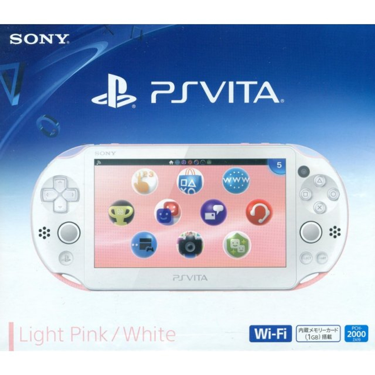 PS Vita Slim 2000 [LITE PINK / WHITE], PlayStation Vita