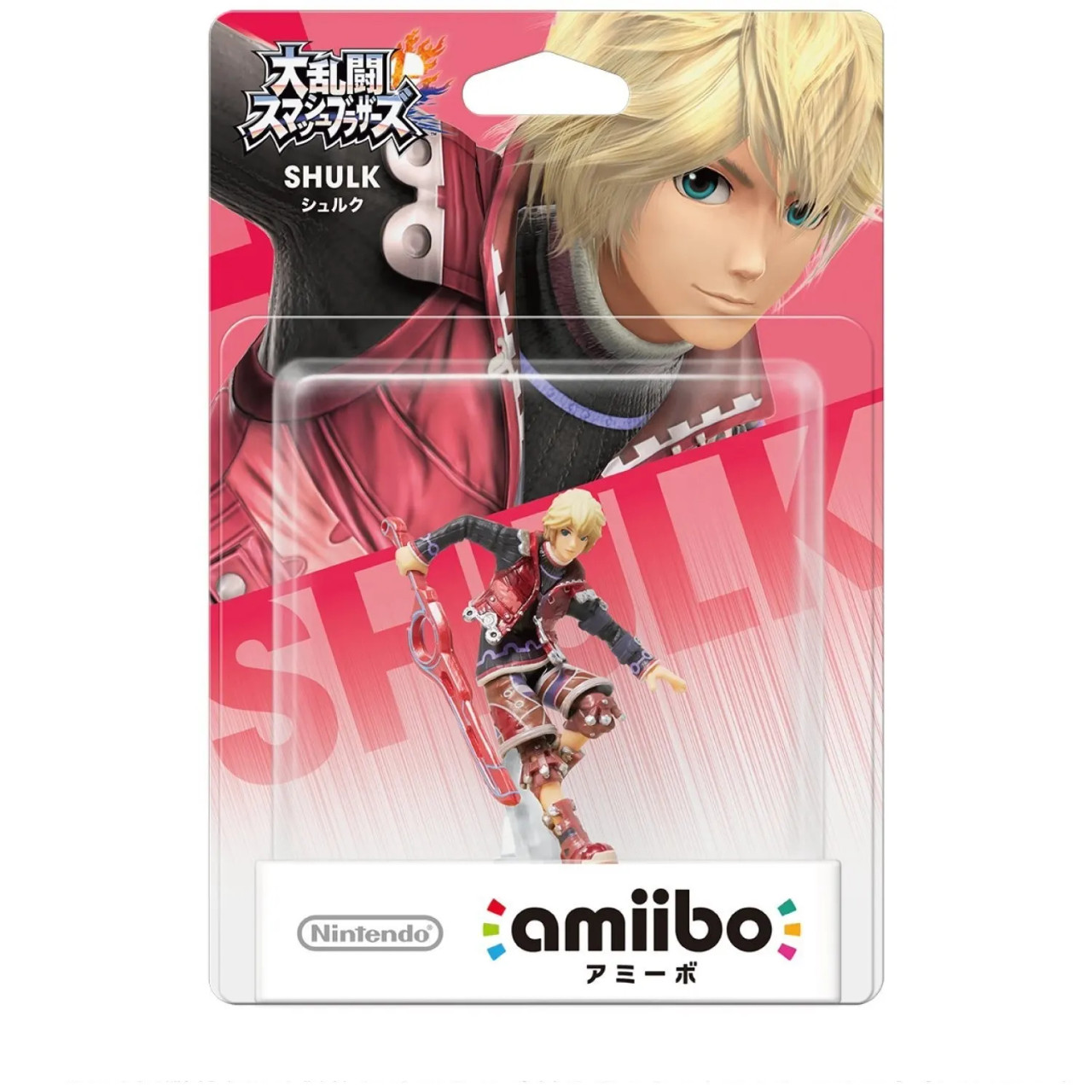 Shulk Super Smash Bros. Series Amiibo - Japan Version