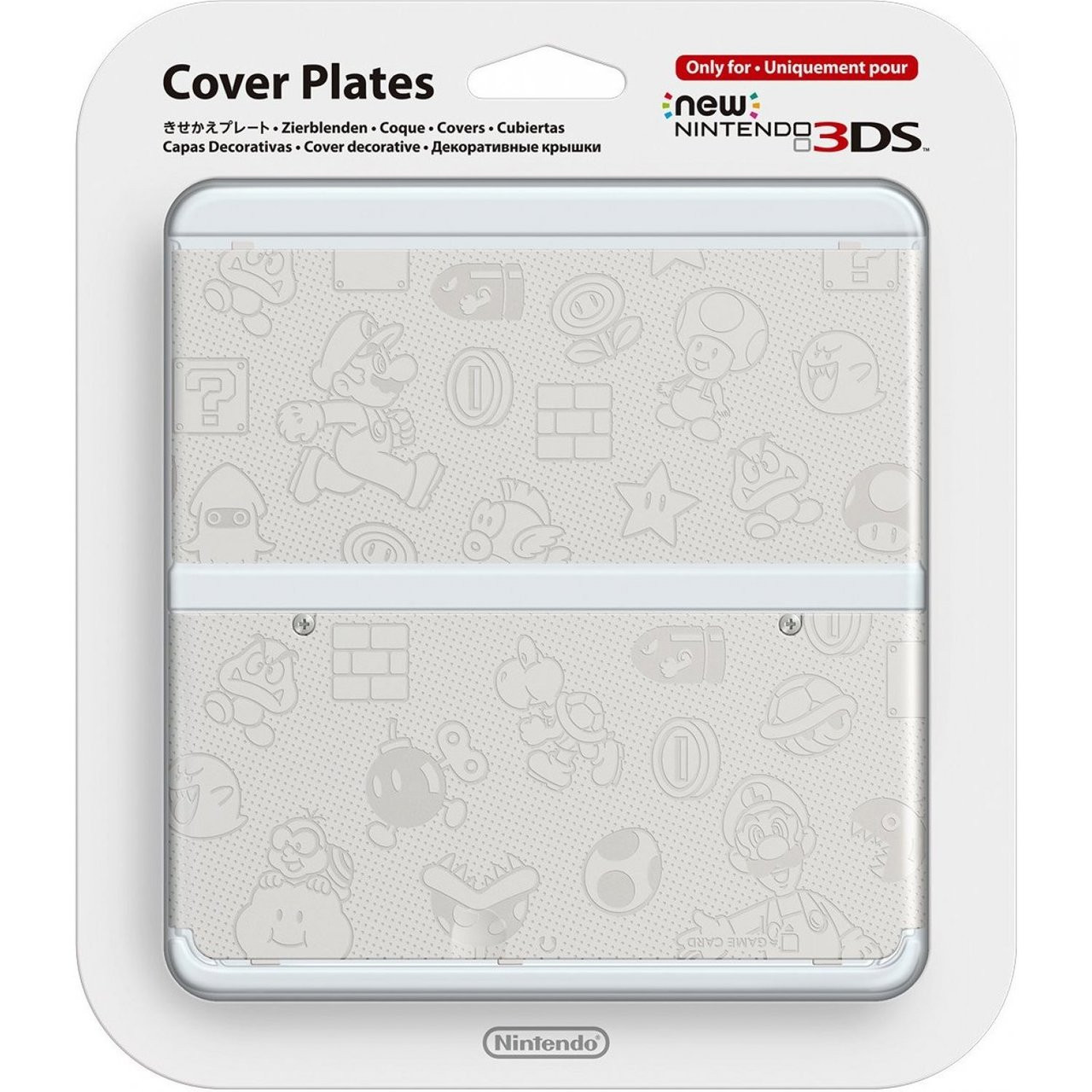 NEW NINTENDO 3DS COVER PLATES N. 023 (EMBOSS) - Videogamesnewyork