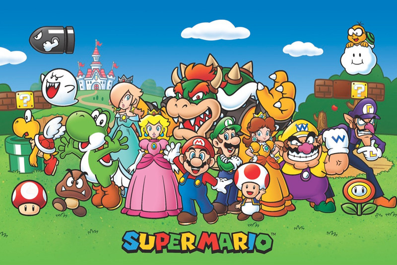 Super Mario – Animated Rolled Videogamesnewyork