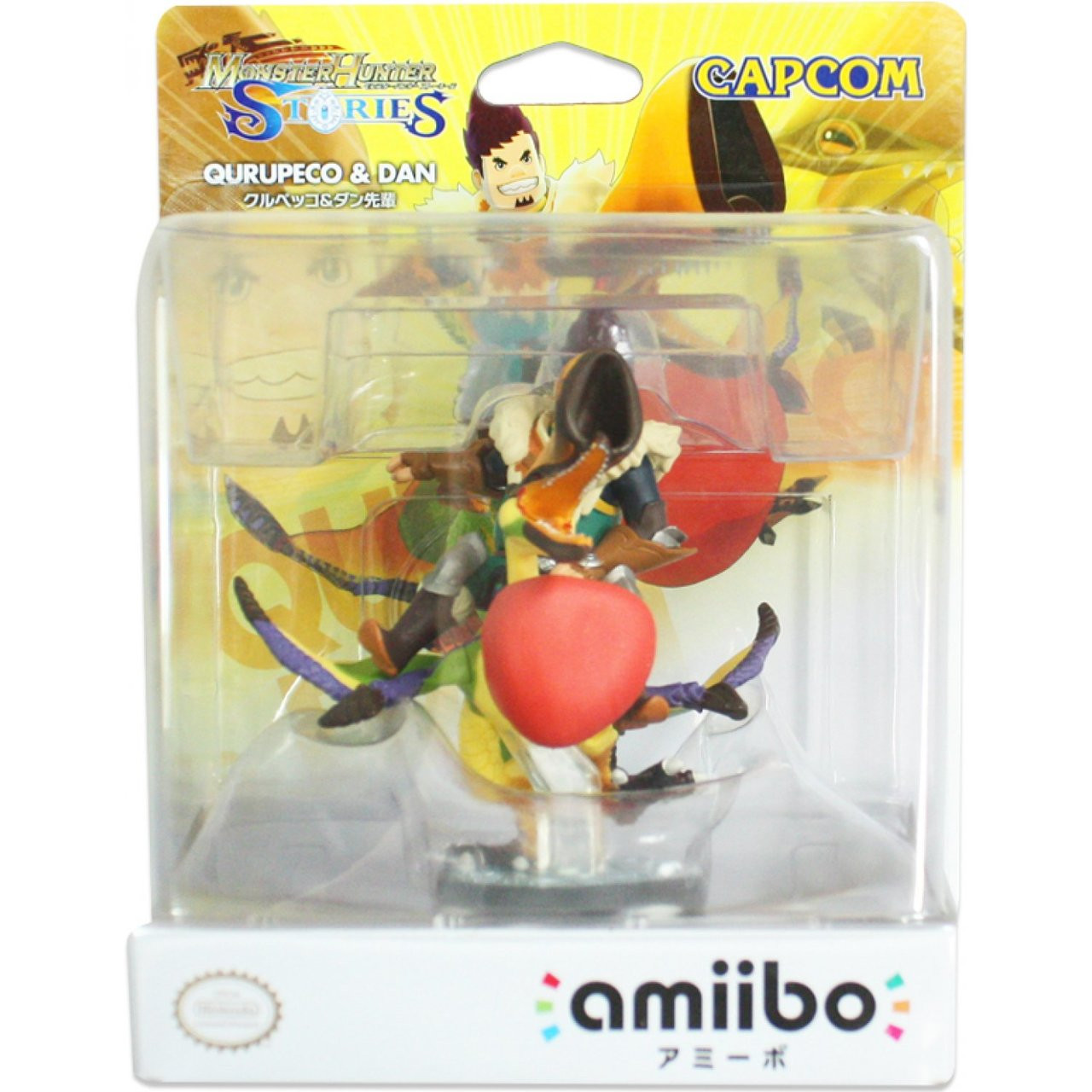 Qurupeco & Dan Monster Hunter Stories Amiibo - Japan Version