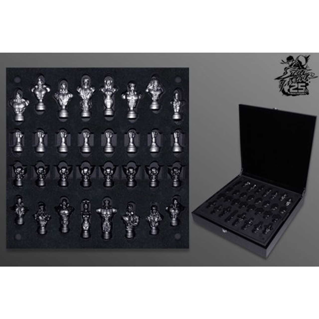 Street Fighter 25th Anniversary Chess Set