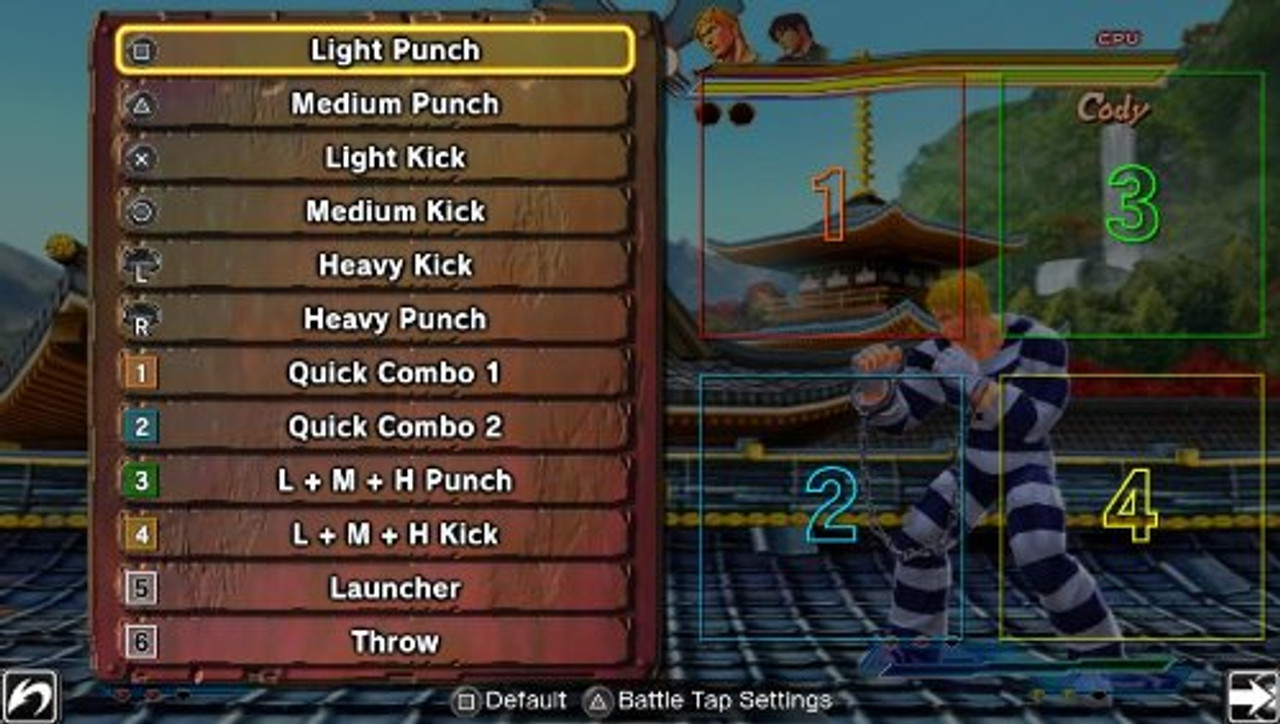 Street Fighter X Tekken All Characters (Including DLC) [PS Vita