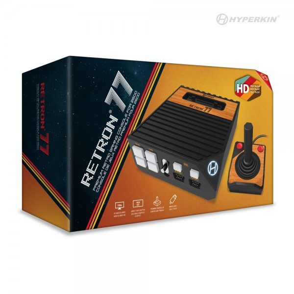 HYPERKIN RETRON 77 HDゲーム機 ATARI RetroN 77: HD Gaming Console for 2600 - Videogamesnewyork