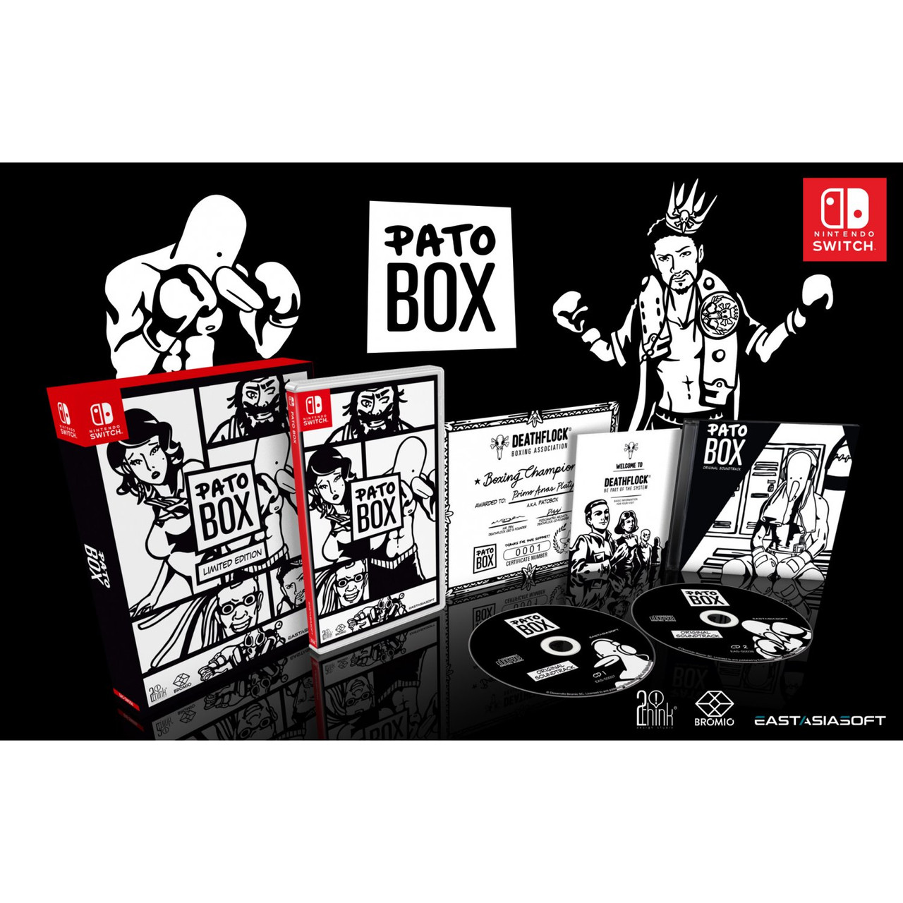 PATO BOX Nintendo Switch ソフト PATO BOX [LIMITED EDITION] at VideoGamesNewYork, VGNY