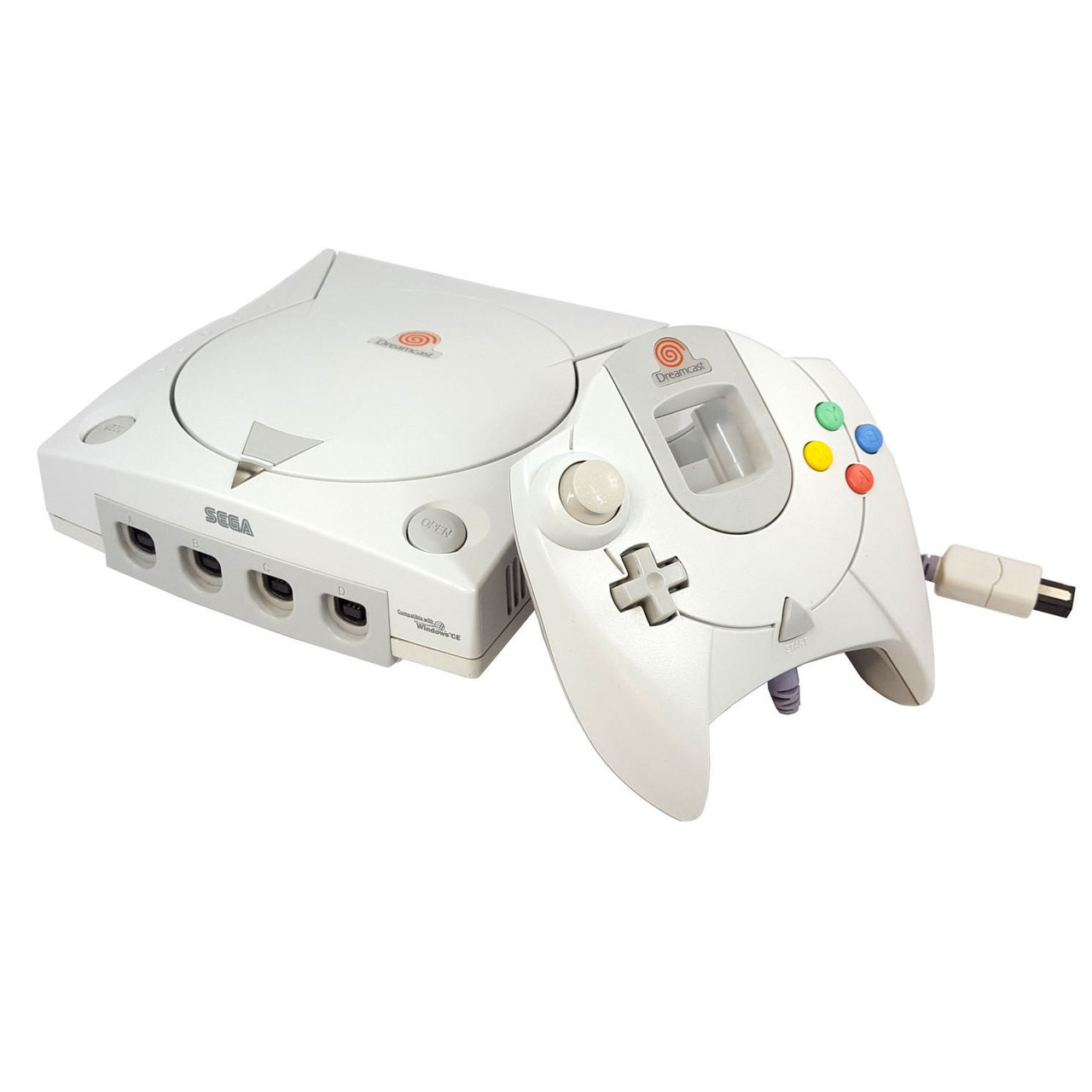 Sega Dreamcast System - White [USA] w/ DCHDMI - Videogamesnewyork