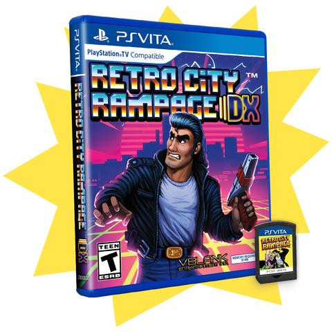 Retro City Rampage DX PlayStation Vita, VideoGamesNewYork, VGNY