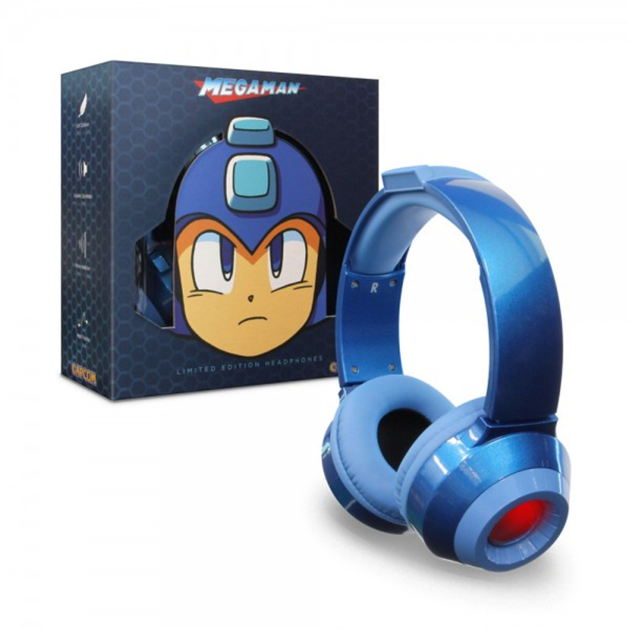 Mega Man Headset - Limited Edition - Blue - Officially