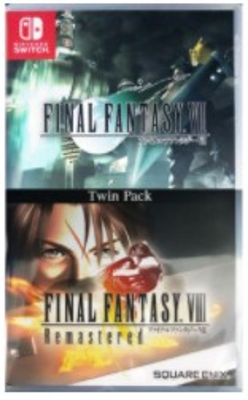  Final Fantasy VII & Final Fantasy VIII Remastered Twin Pack  (Switch) : Video Games