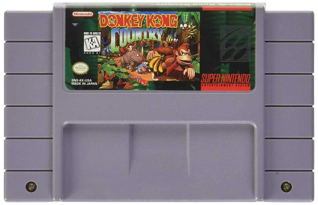 Donkey Kong Country for Super Nintendo SNES is available at