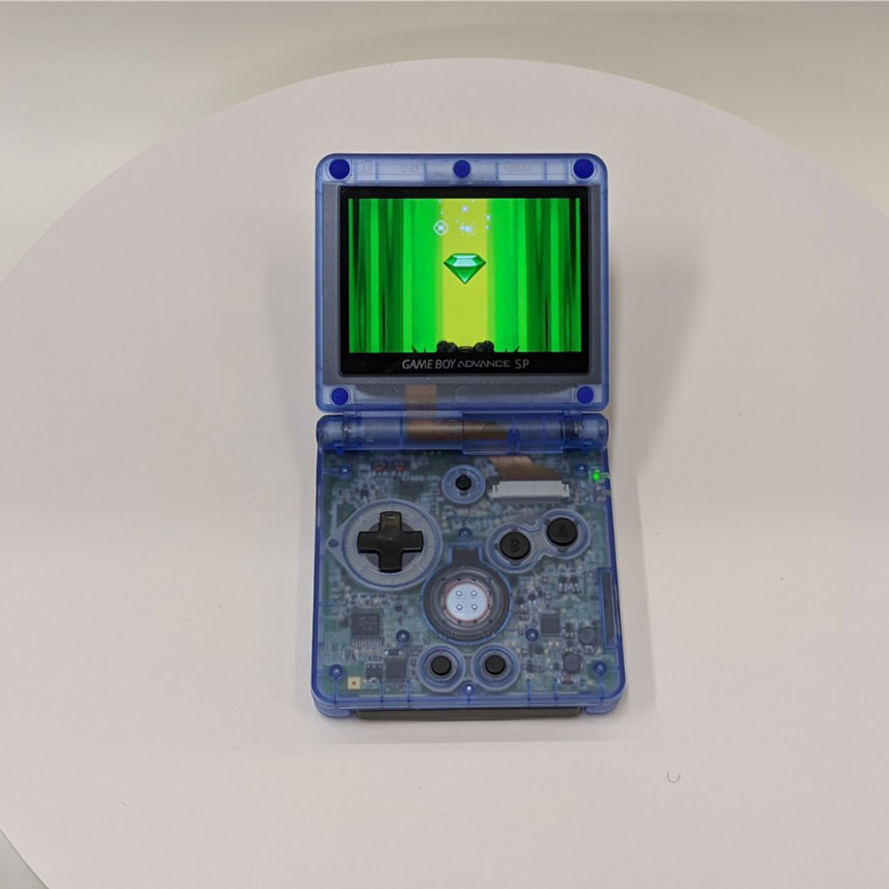 clear gba sp shell