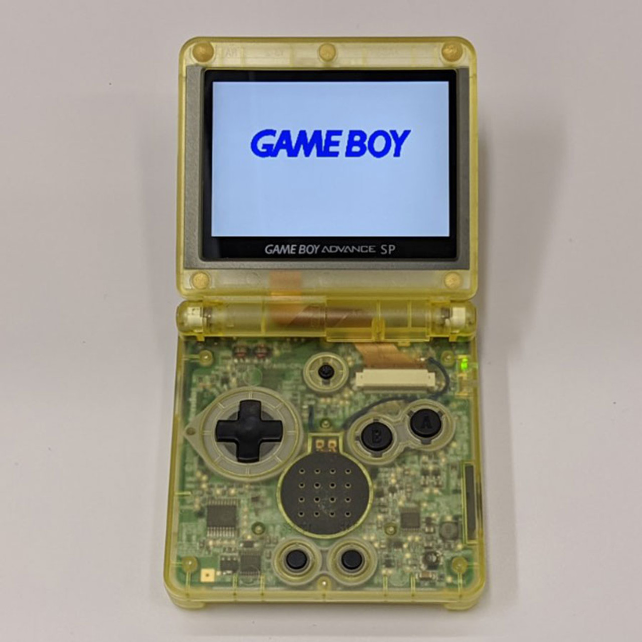 clear gba sp shell