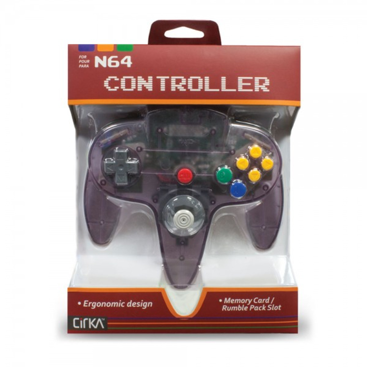 atomic purple n64 controller