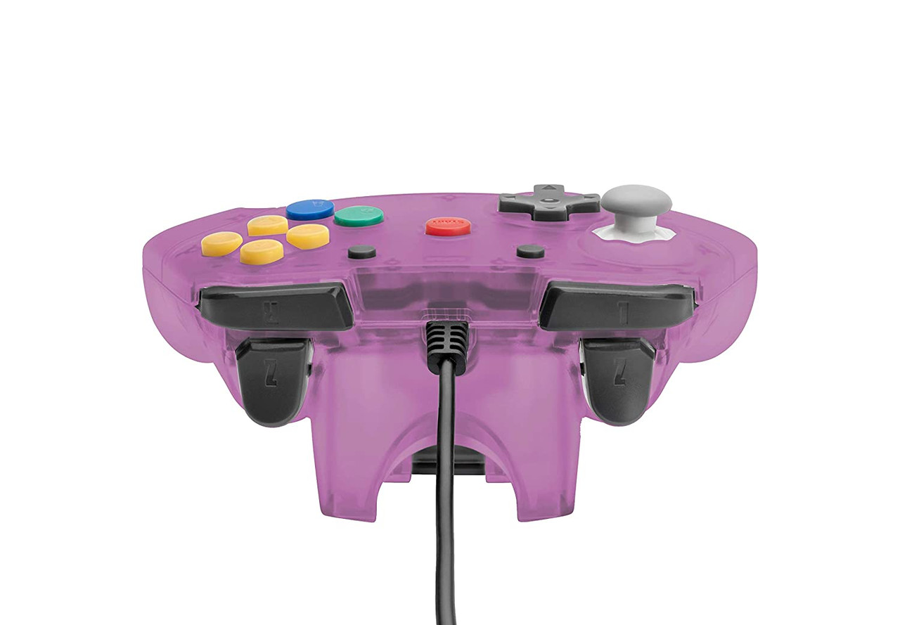 nintendo 64 purple controller