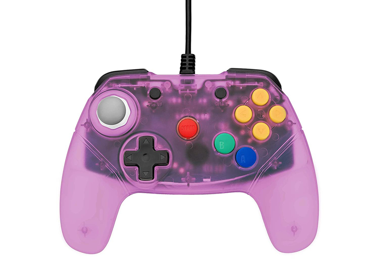 Brawler64 Controller Purple for Nintendo 64 for Nintendo 64 