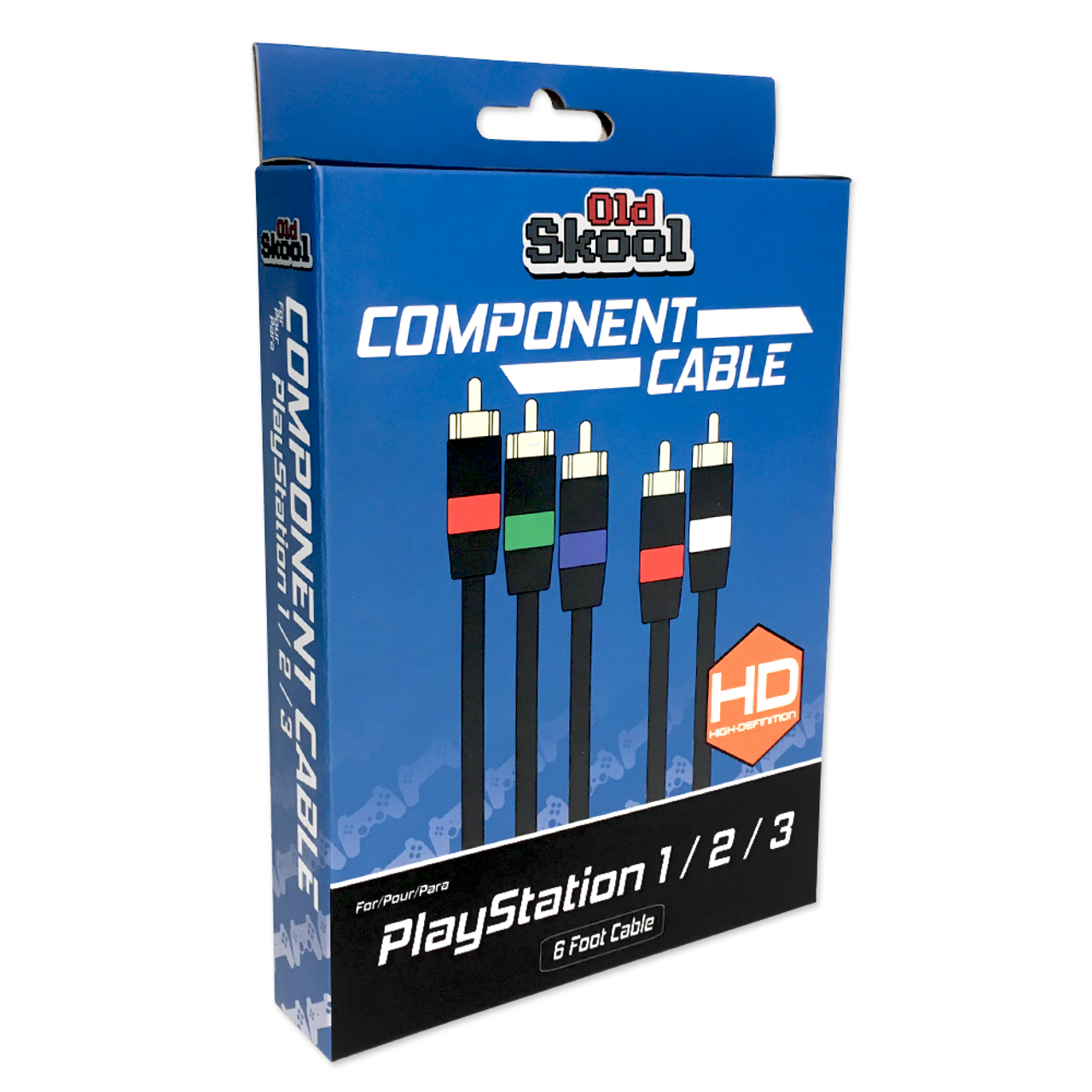PlayStation 2 & 3 HD Video Cable - Component (OldSkool)