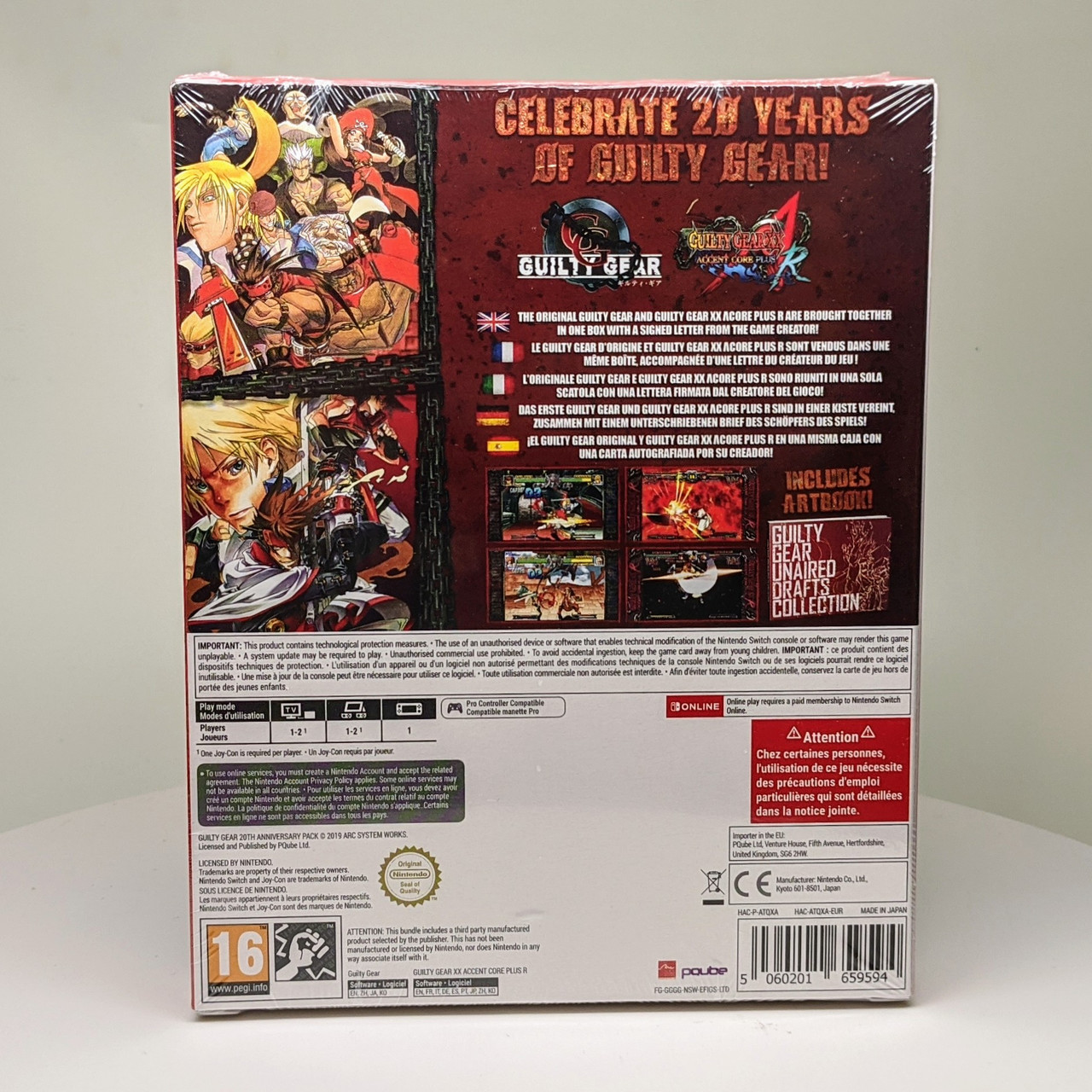 Guilty Gear 20th Anniversary Pack Collector S Edition Nintendo Switch English Multi Language