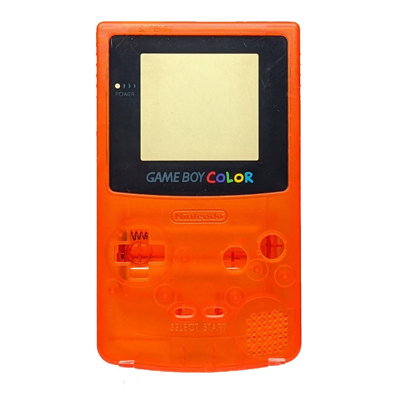 Gameboy Color Replacement Shell - Clear Orange (GBC)