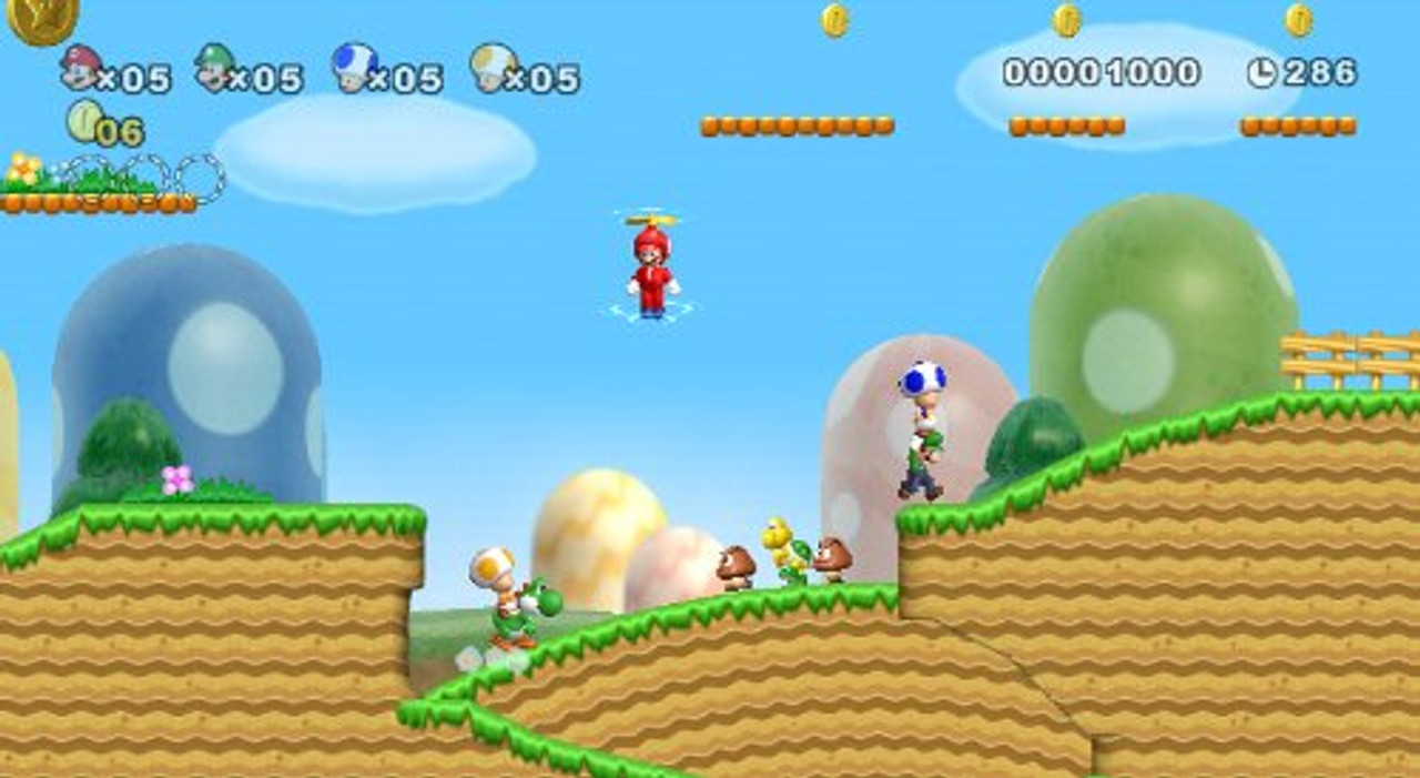 wii super mario games