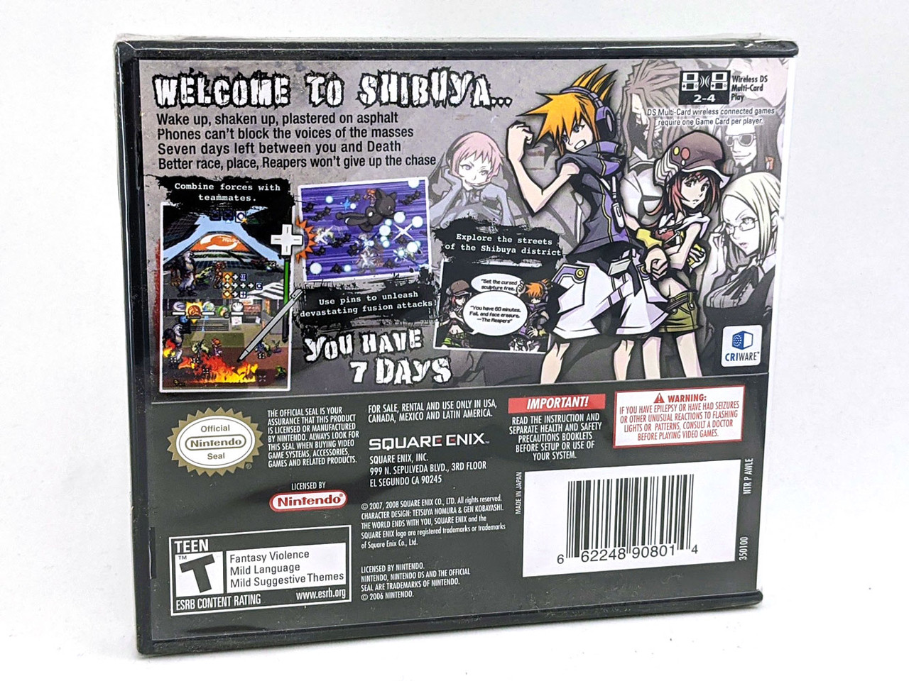 ニンテンドーDS - DS★THE WORLD ENDS WITH YOU 海外版 Amazon.com: The World Ends With You : Video Games