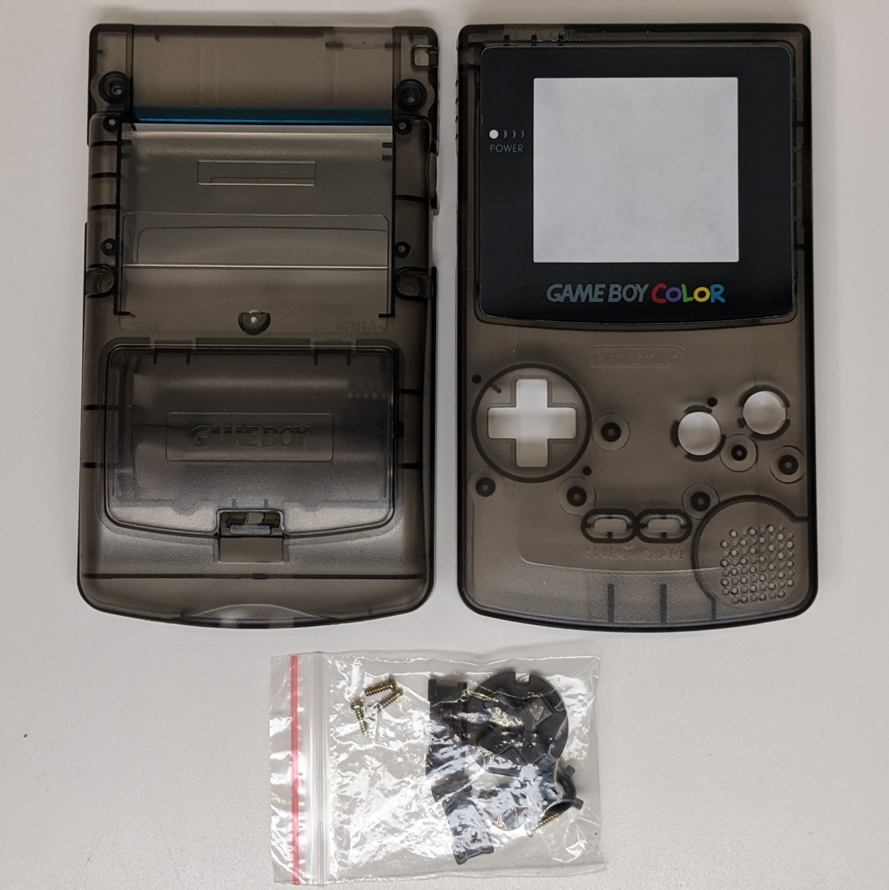 Buy Repairs Game Boy Color Housing Shell Replacement Service Pokemon Clear  Orange