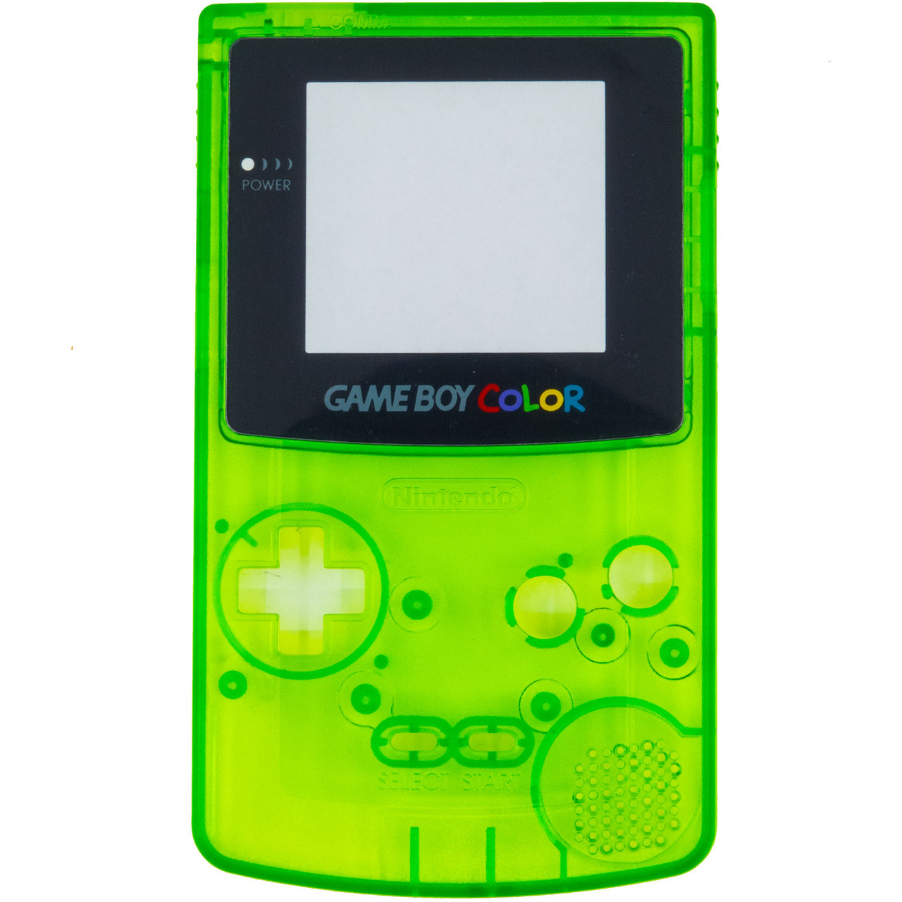 Nintendo Gameboy Gameboy Color Clear Shell GameBoy Color