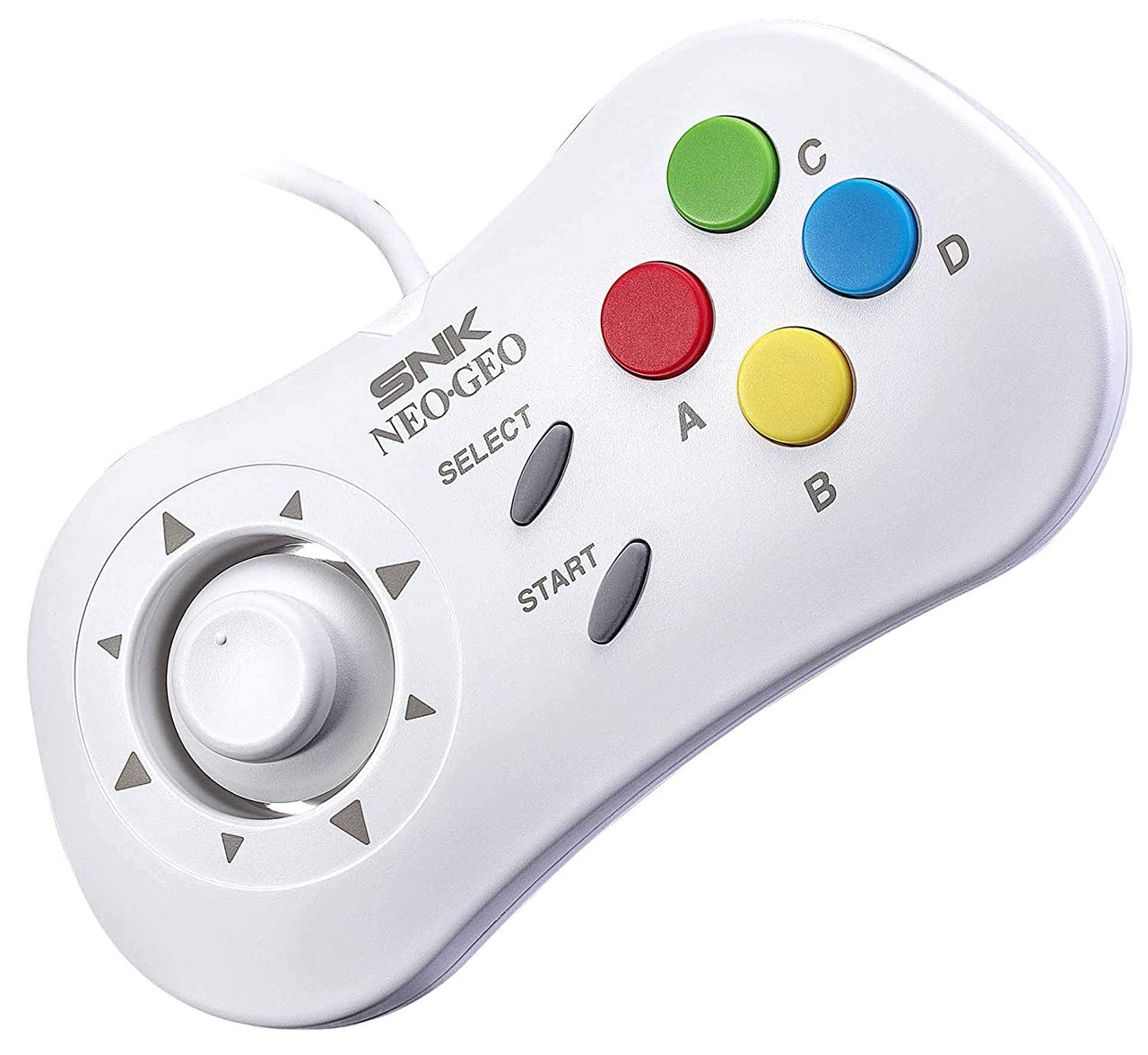 Neo Geo Mini Controller - White at Videogamesnewyork, NY