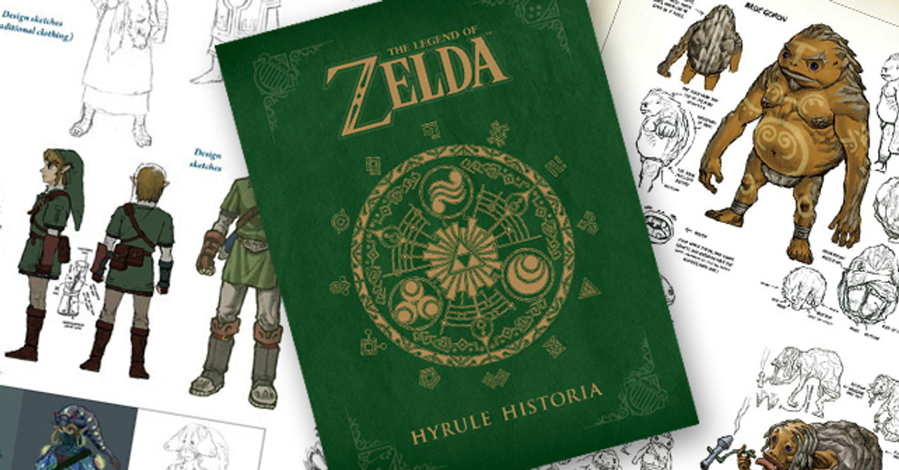 The Legend of Zelda Hyrule Historia Libro