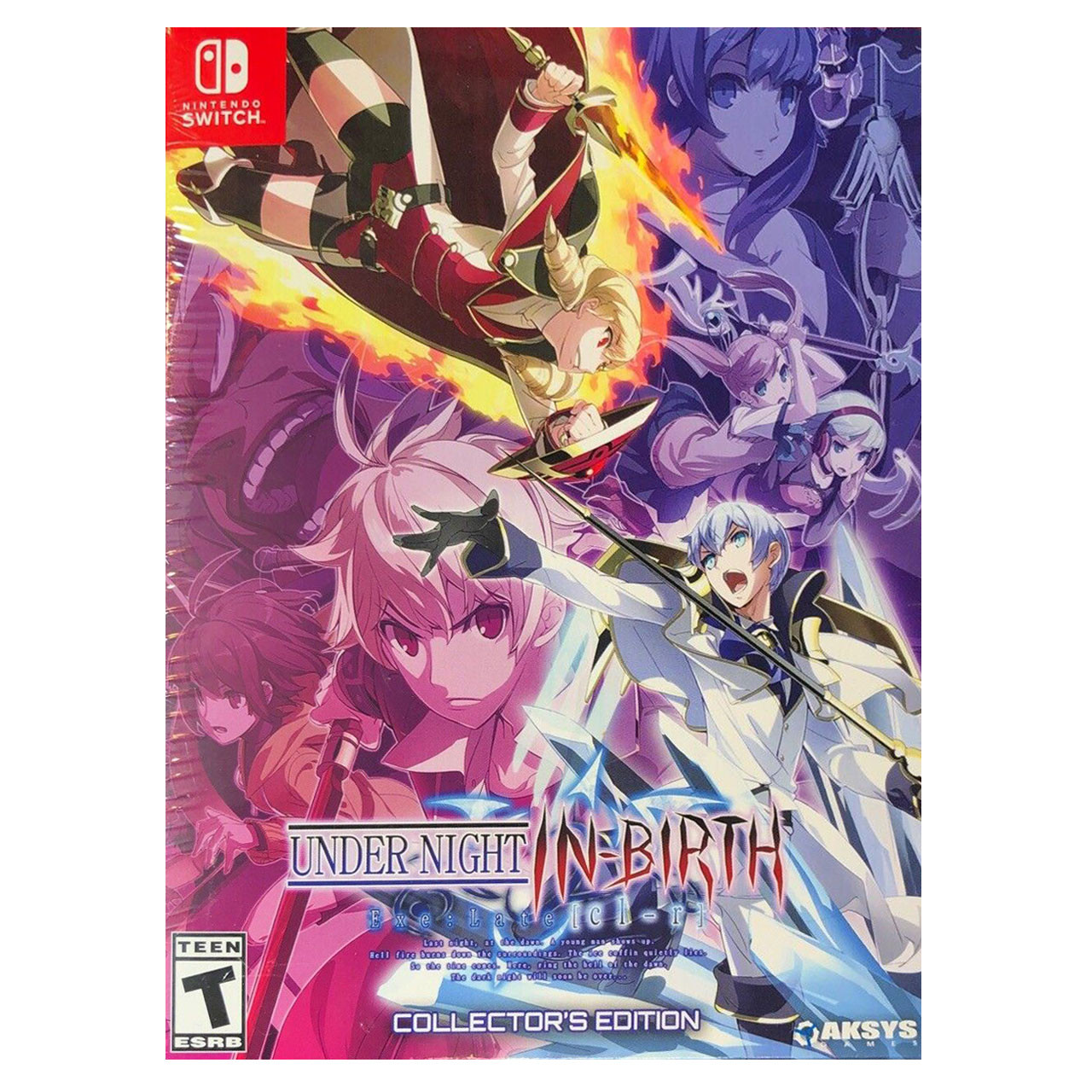 Under Night In-Birth Exe:Late|cl-r| [Collector's Edition] Nintendo Switch