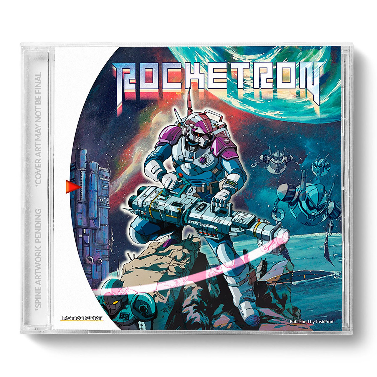Jeu ROCKETRON Pour SEGA Dreamcast - Édition Limitée Pixel Heart PAL-EURO, Neuf Sous Blister