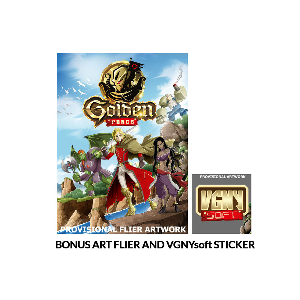 Golden Force Limited Edition for Nintendo Switch is available at