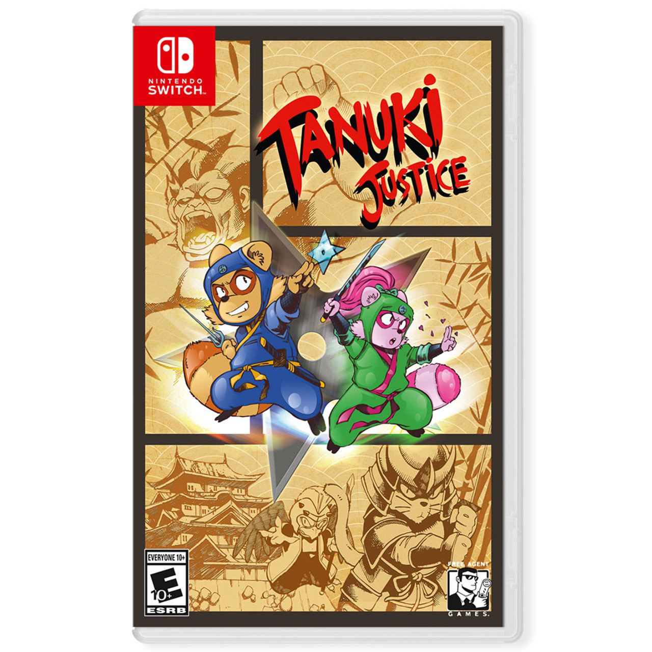 Tanuki Justice For Nintendo Switch Available At Videogamesnewyork Ny