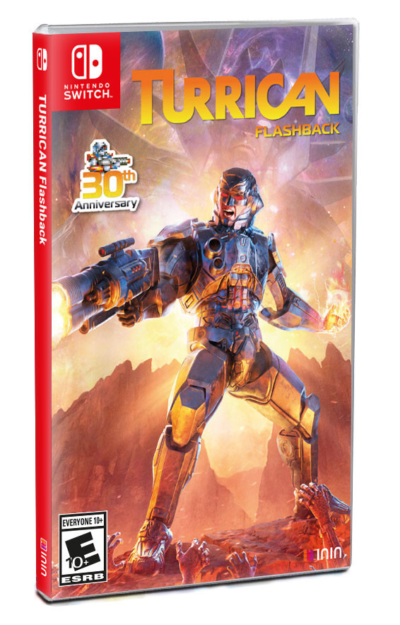 Turrican Flashback for Nintendo Switch is available at
