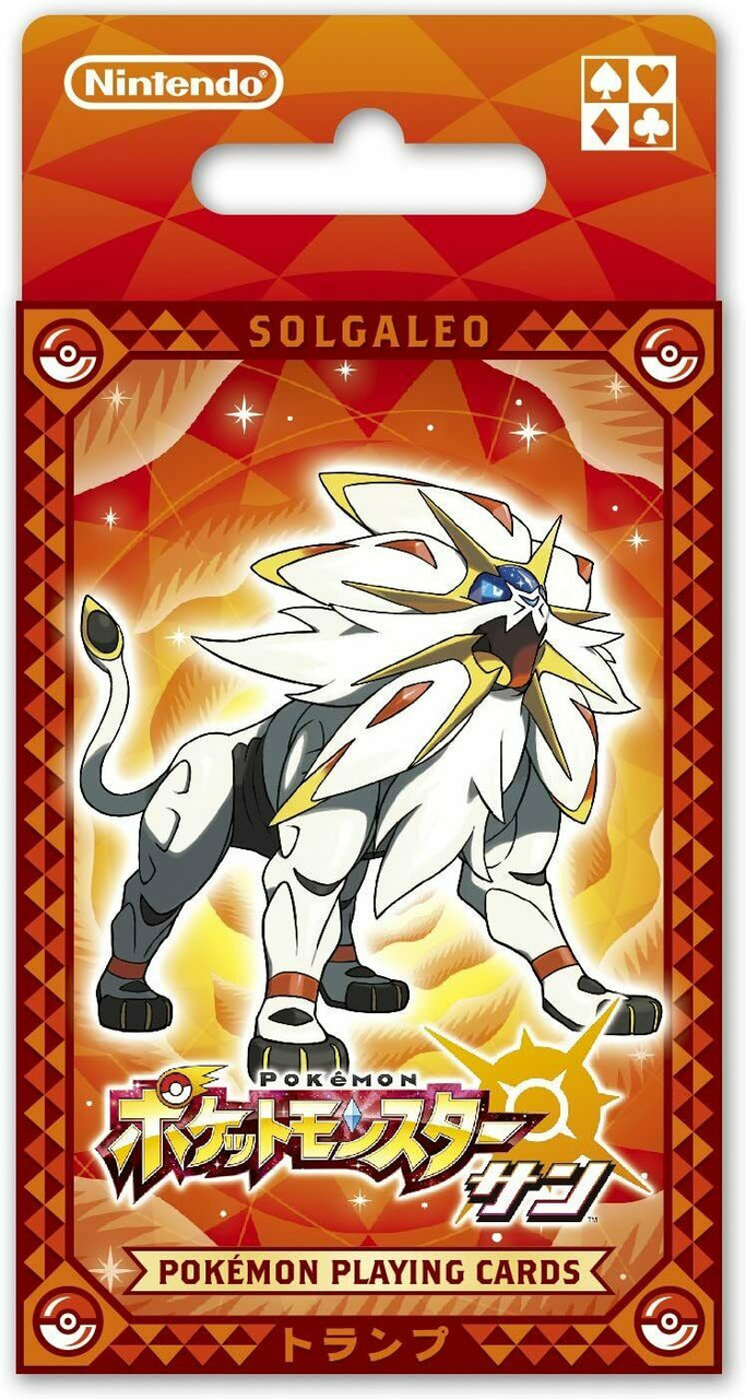 pokemon sun card set Nintendo Japan 