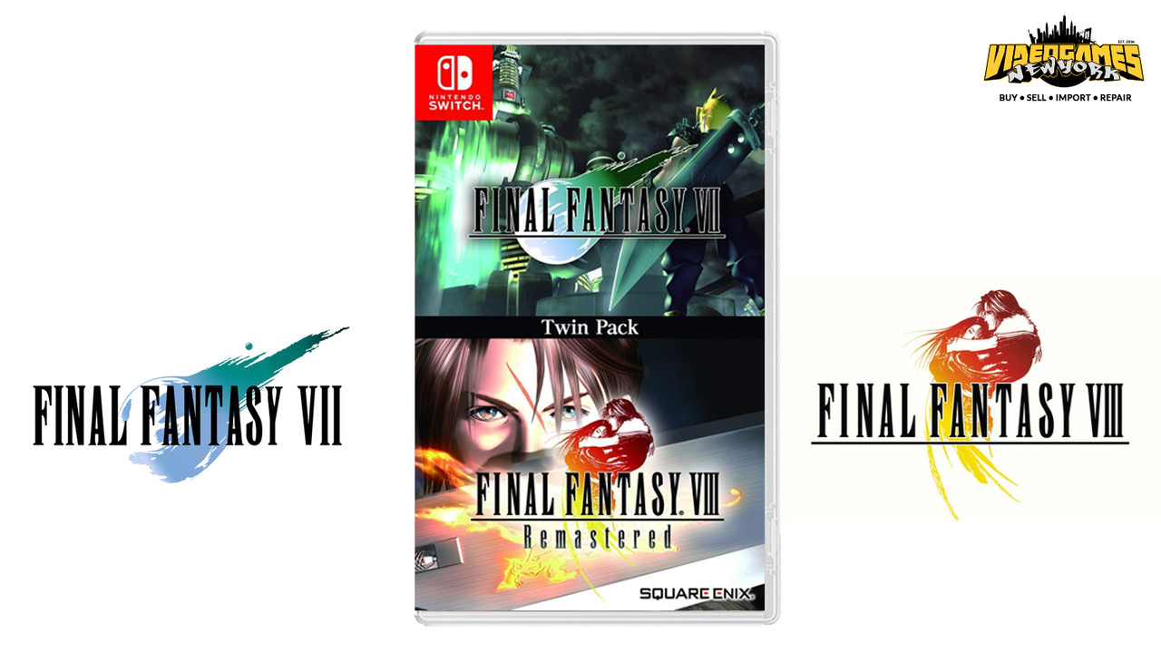 FINAL FANTASY VII & FINAL FANTASY VIII REMASTERED TWIN PACK for