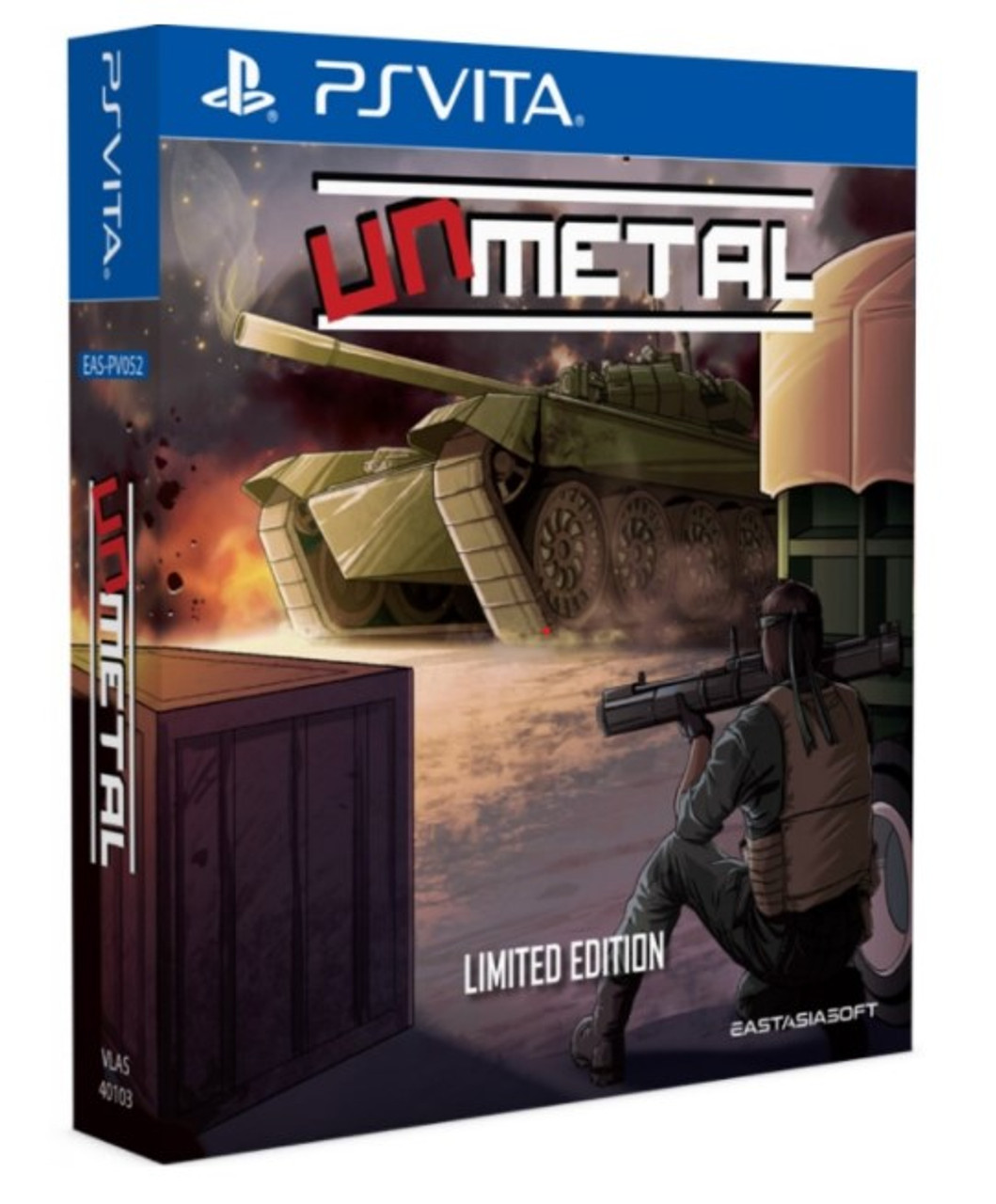 UnMetal LIMITED EDITION EastAsianSoft PlayStation Vita available at VideoGamesNewYork, NY