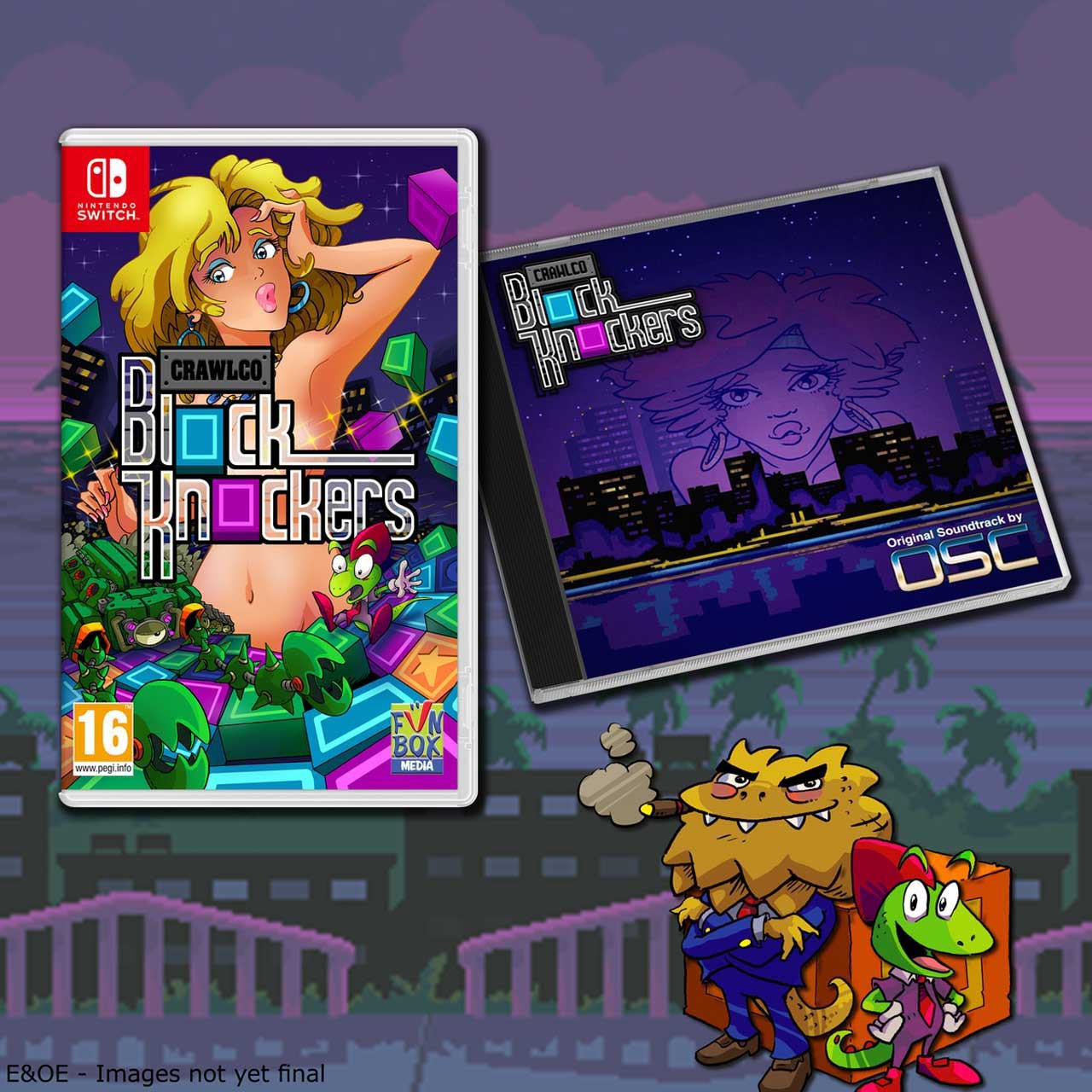 Crawlco Block Knockers European Version for Nintendo Switch