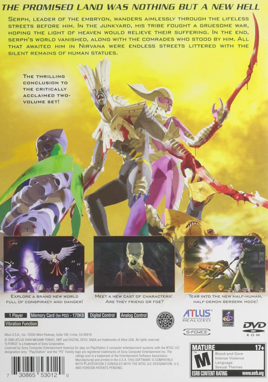 Shin Megami Tensei: Digital Devil Saga for PlayStation 2