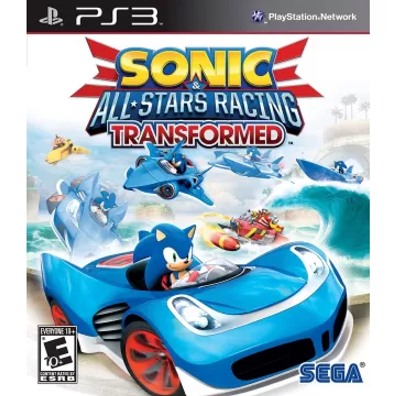 Sonic All-Stars Racing Transformed for Playstation 3 available at Videogamesnewyork, NY