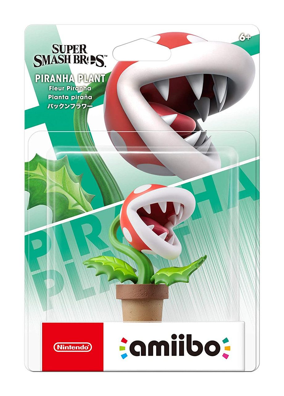 Piranha Plant - Super Smash Bros. Amiibo Available at VideoGamesNewYork,  VGNY