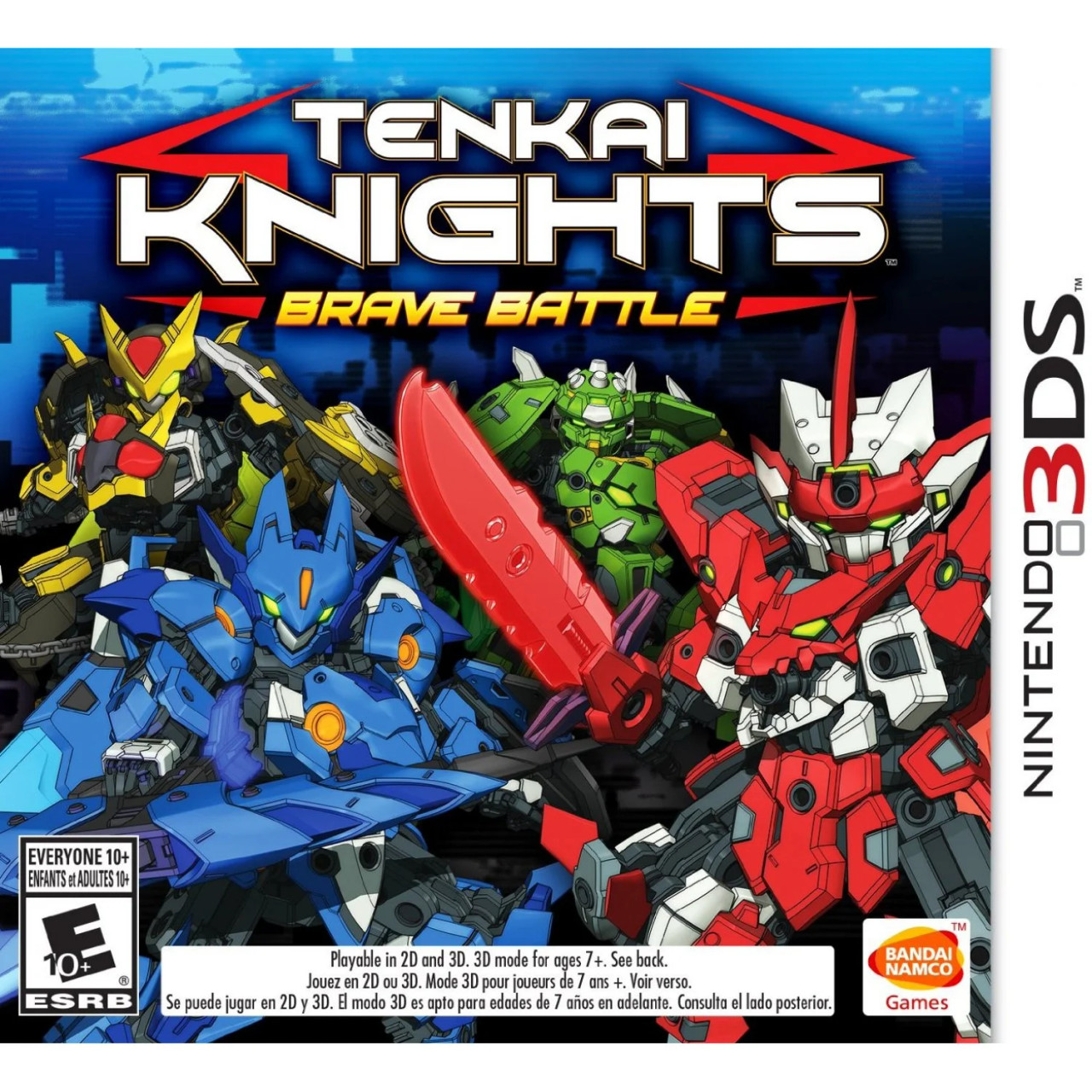 Tenkai Knights: Brave Battle Nintendo 3DS (US Version) available
