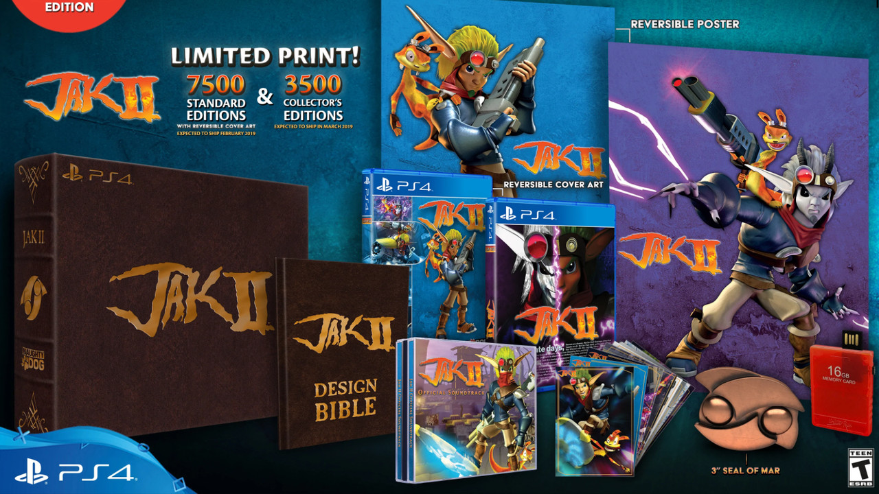 JAK II COLLECTOR'S EDITION available at Videogamesnewyork, NY