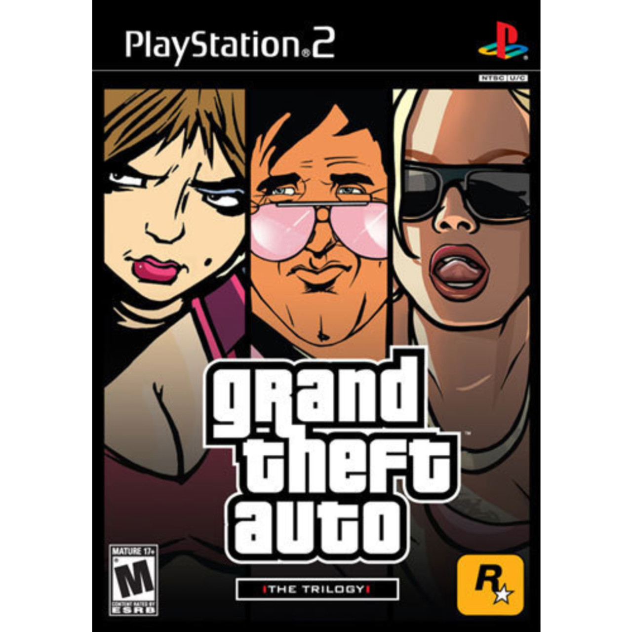 PC Grand Theft Auto the Trilogy GTA San Andreas + Vice City + GTA 3 BIG BOX