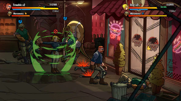 Mayham Brawler Red Art Games for Nintendo Switch at