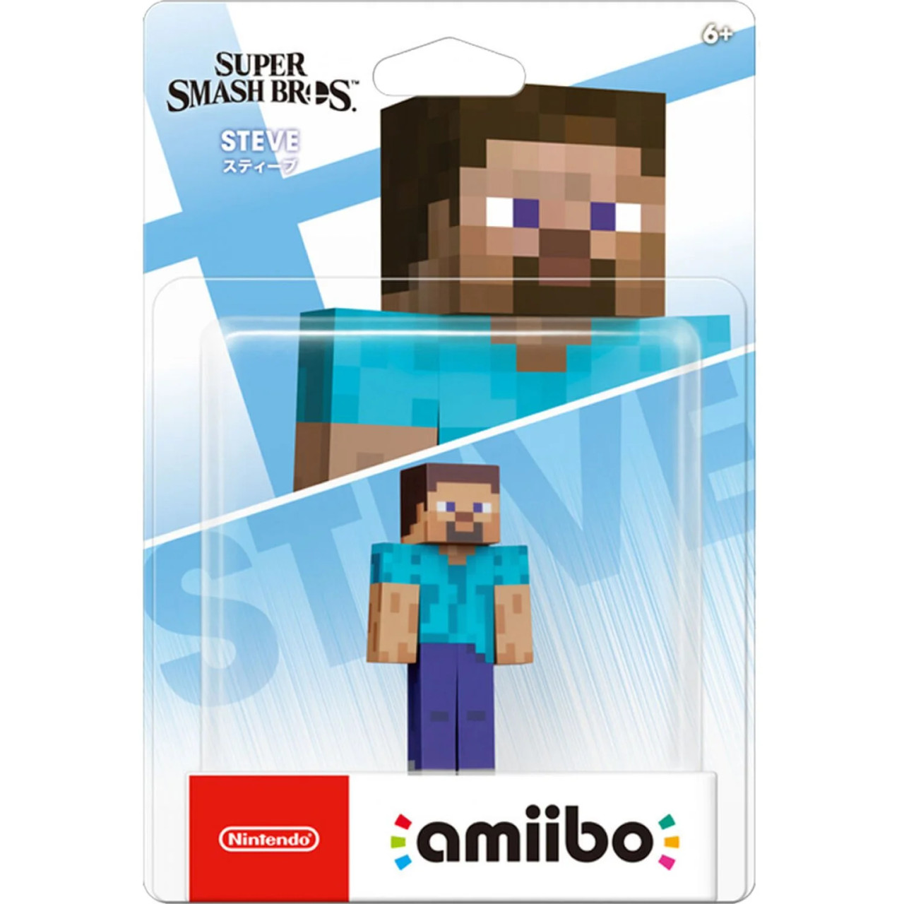 Amiibo Super Smash Bros. Series Figure (Steve) Japan
