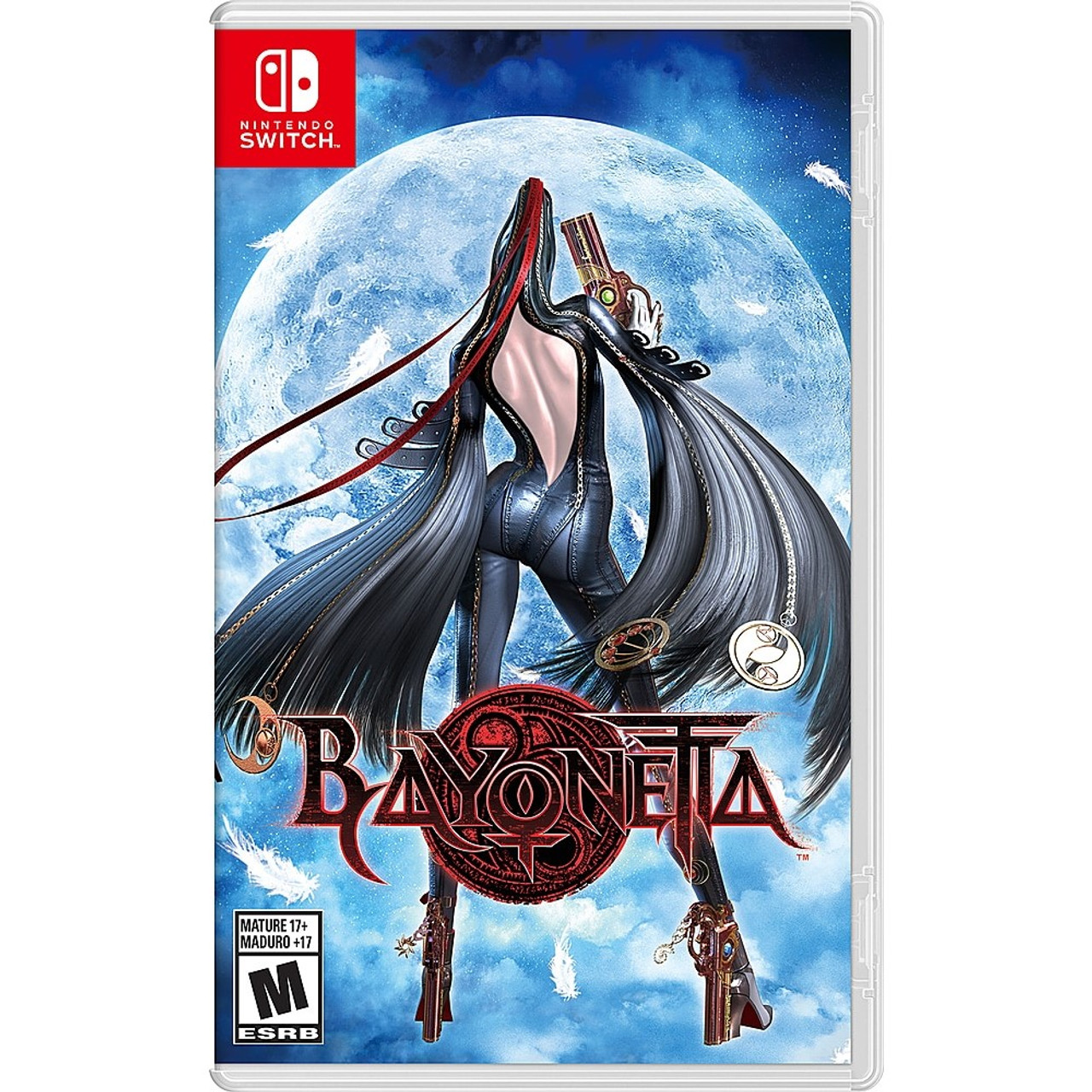 Bayonetta 2 Switch has a reversible cover for Bayonetta 1