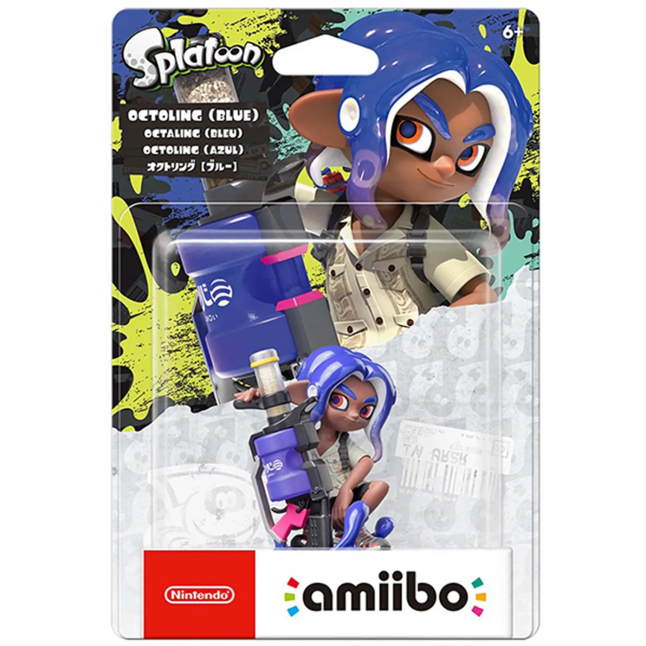 Octoling Blue Splatoon 3 Series Amiibo - Japan Version